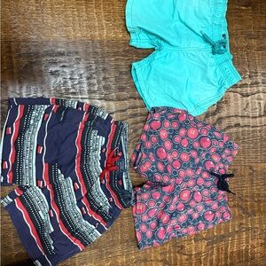 Vilebrequin Kids Swim Trunks - Blue, Red, and Pink